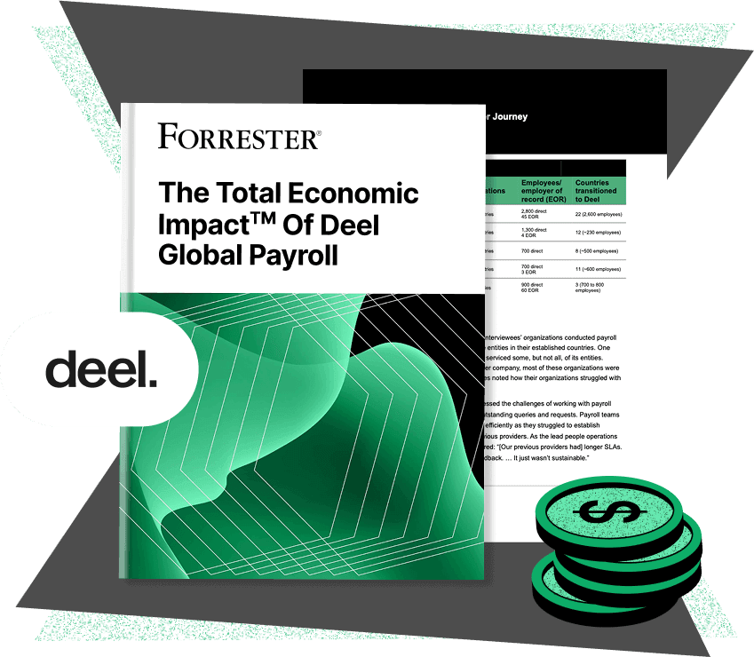 2025 Forrester TEI Study 67 ROI With Deel Global Payroll