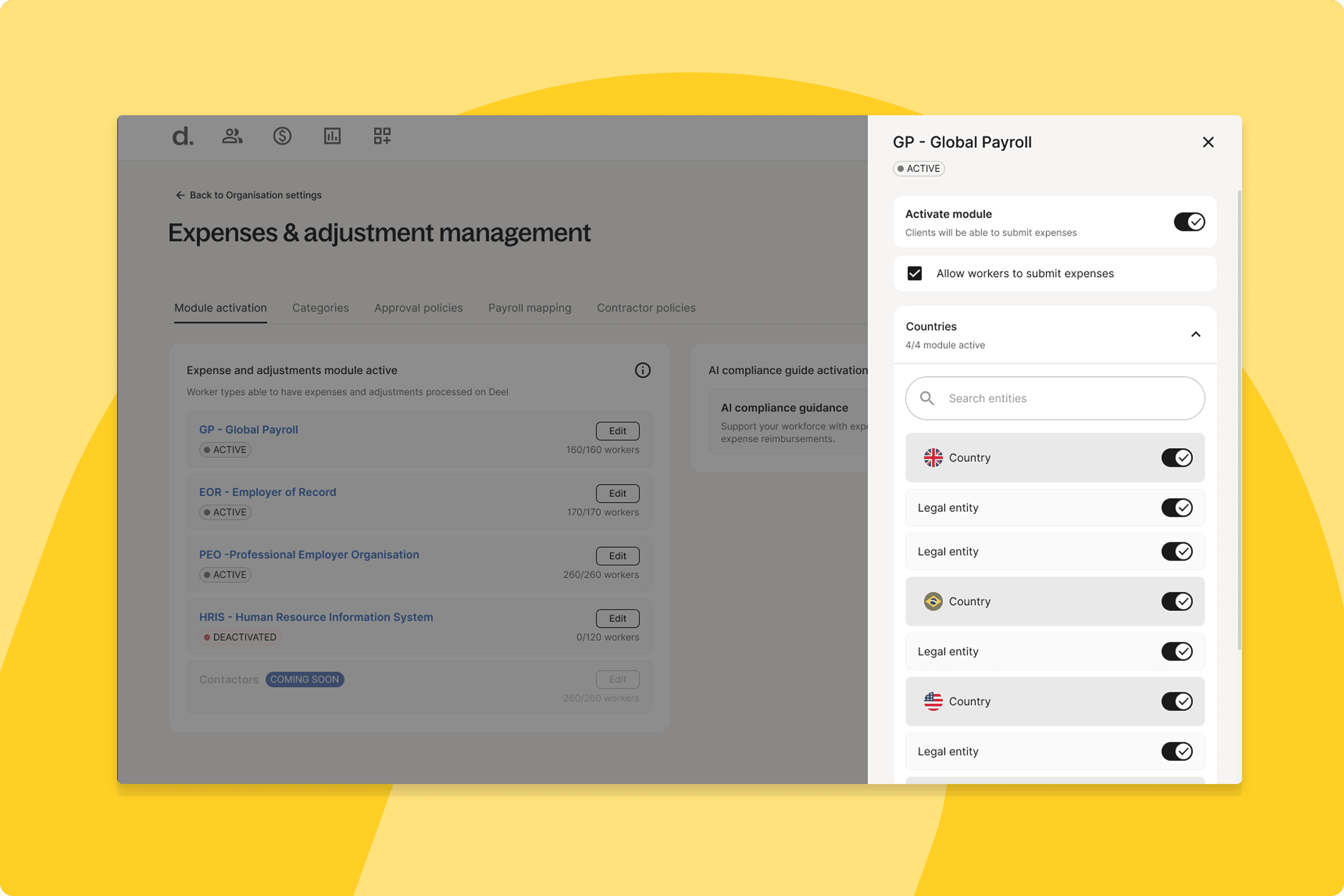 New unified interface for configuring expense management settings.png