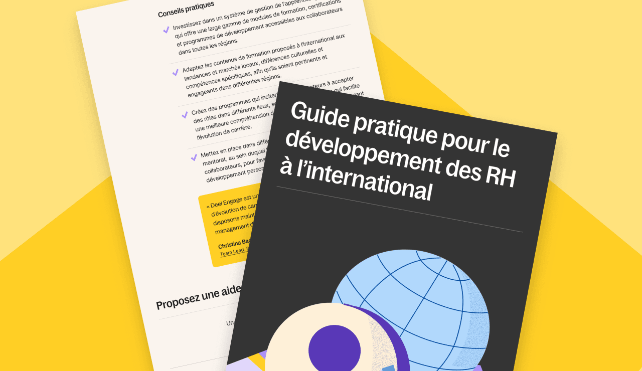 Guide pour le développement à l’international des RH | Deel
